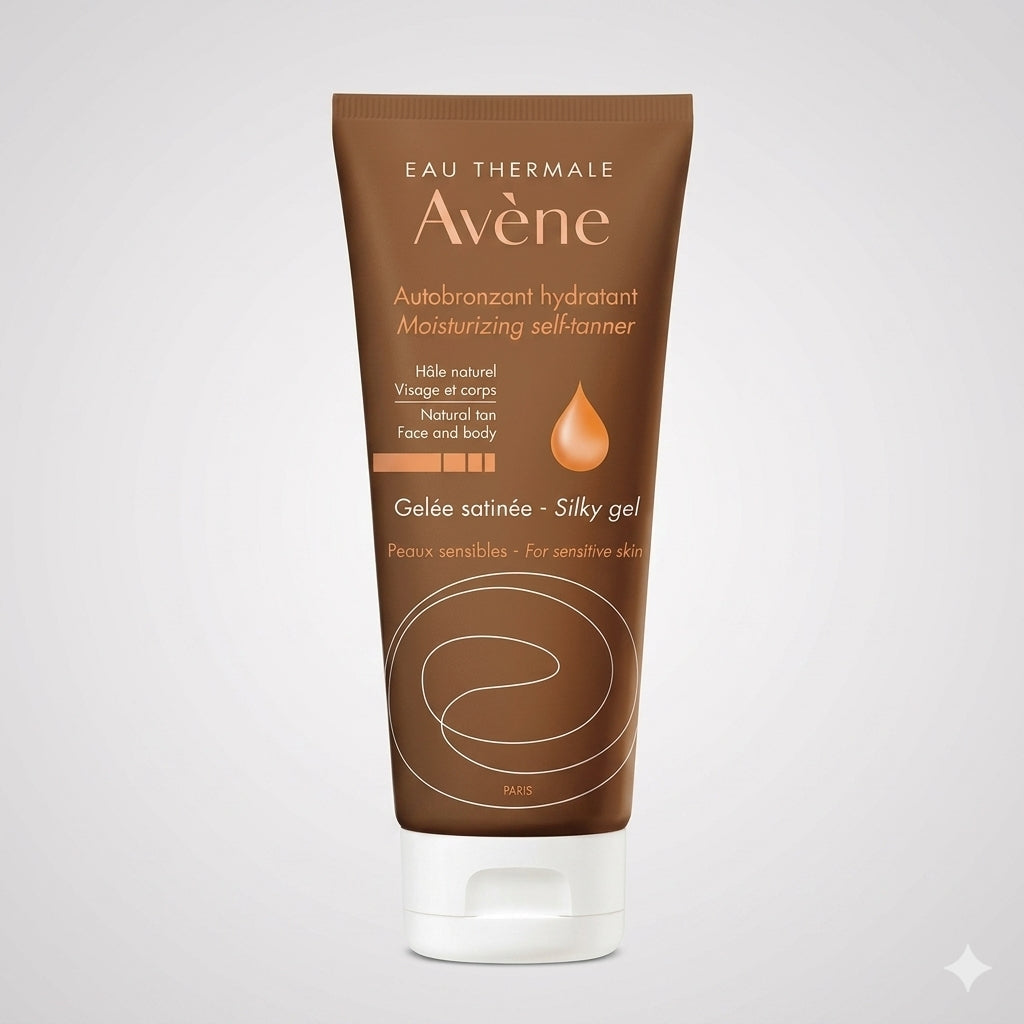 جل التسمير المرطب Avène Moisturizing Self-Tanner للبشرة الحساسة