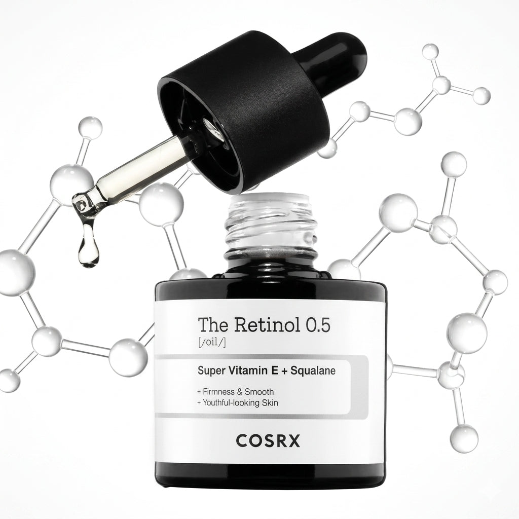 زيت كوسركس ذا ريتينول 0.5 بفيتامين E والسكوالين | COSRX The Retinol 0.5 Oil