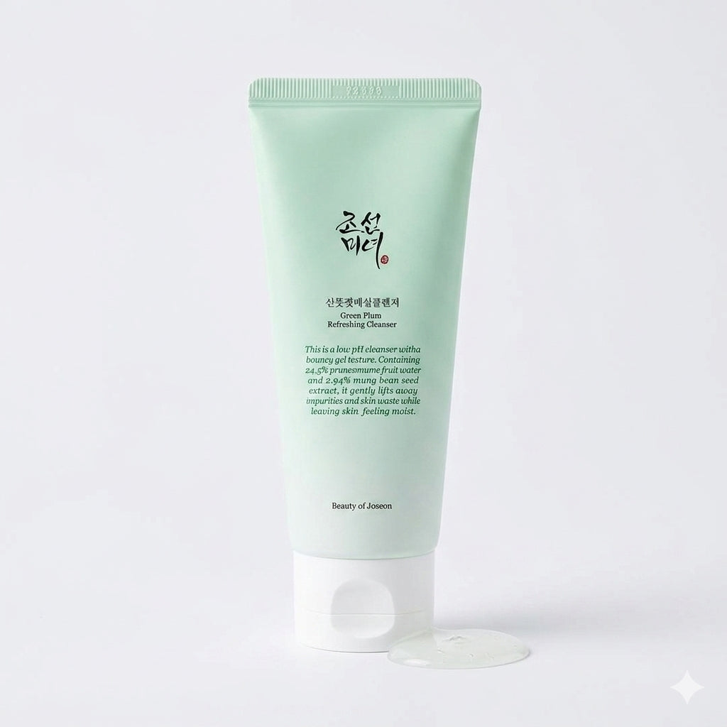 غسول بيوتي أوف جوسون المنعش بالبرقوق الأخضر | Beauty of Joseon Green Plum Refreshing Cleanser