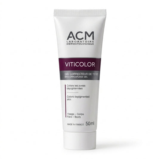 جل Viticolor ACM لعلاج وتغطية البهاق وتوحيد لون البشرة - 50 مل