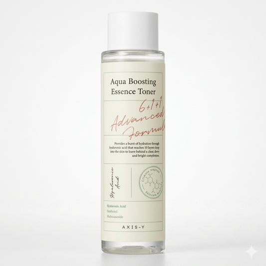 تونر Axis-Y Aqua Boosting Essence Toner للترطيب العميق